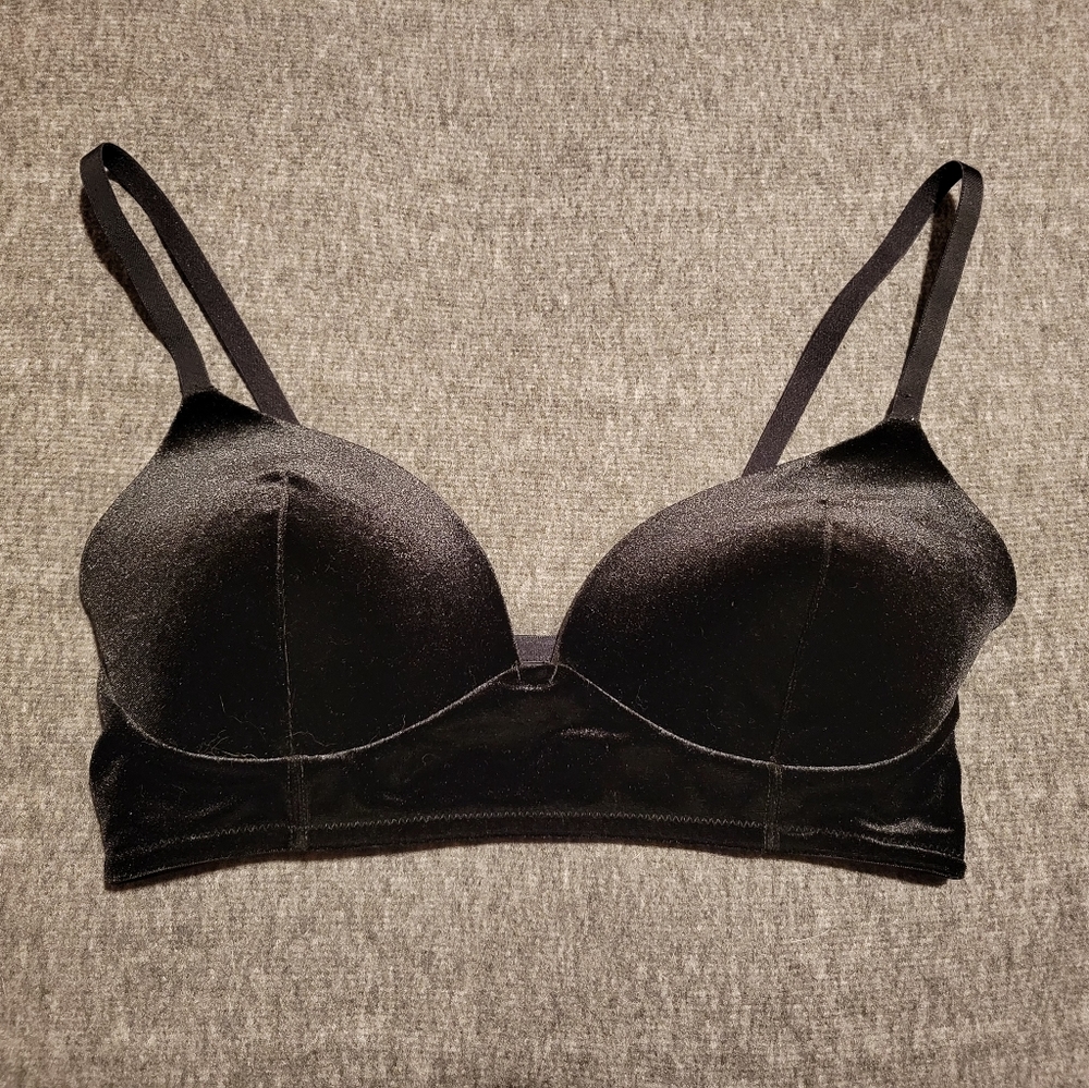 La Senza Unlined Velour Bra